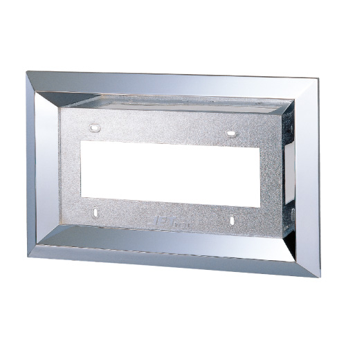 ナンバープレート枠大型用50mm 角パイプ ジェットイノウエ 大型用50角ナンバー枠 ナンバープレート枠