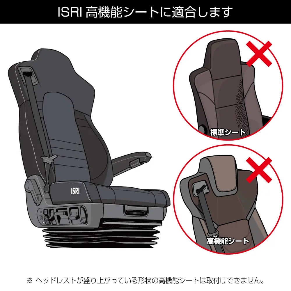 シートカバーCOMBI ISRI高機能シート ファイブスターギガ用 | 株式会社